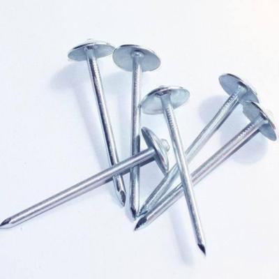 China Construction Material YAJIADA Twisted Leg Galvanized Roofing Nails for sale