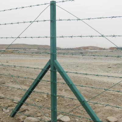 China Large Protection Galvanized Razor Wire / PVC Coated Barbed Wire For Fencing for sale