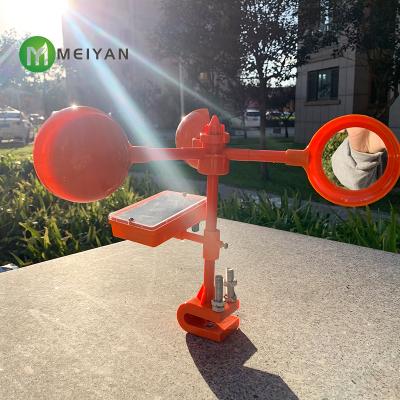 China Hot Sale Outdoor Garden Viable 360 ​​Degree Wind Ultrasonic Electronic Solar Bird Device Bird Repeller With Loud Voice for sale