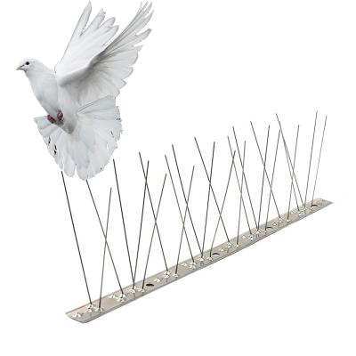 China Disposable Bird Nails Plastic Stainless Steel Bird Trap 50cm Anti Bird Pest Control Product for sale