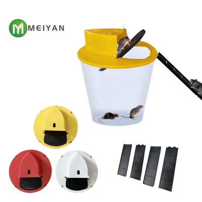 China Viable Best Selling Live New Bucket Lid Indoors Reusable Live Plastic Mouse Traps for sale