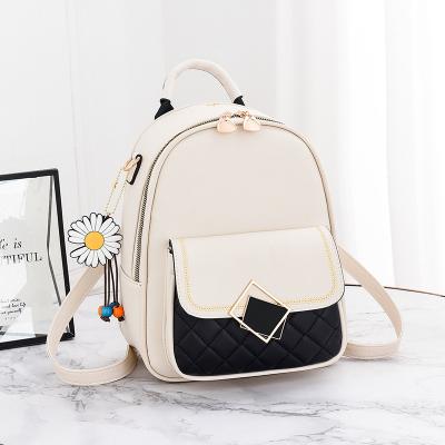 China Waterproof Backpack For Girls Fashion Stylish Backpacks Pack Methods College Student Casual Multiple Daisy Pedant for sale