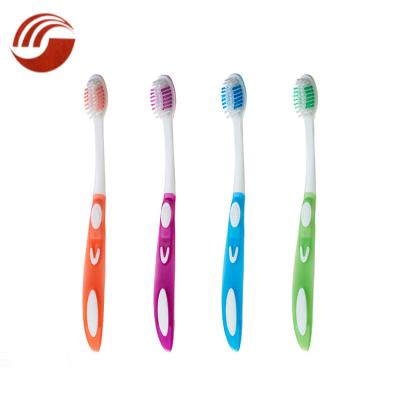 China Daily Use Dental Care Handle Ultra Soft Charcoal Bristle Adult Plastic Toothbrush for sale