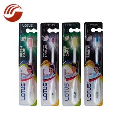 China Daily Use BSCI Approved 610 Nylon Bristle Marked Adult Toothbrush for sale