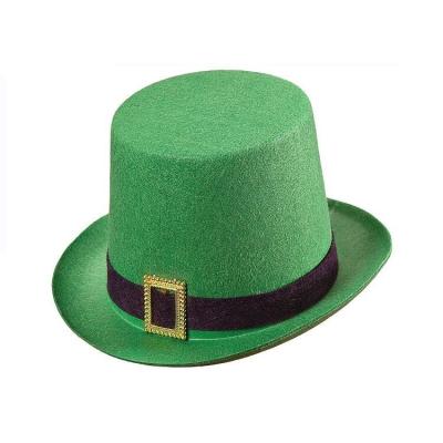 China Felt St. Patrick's Day Green Leprechaun Top Hat for sale