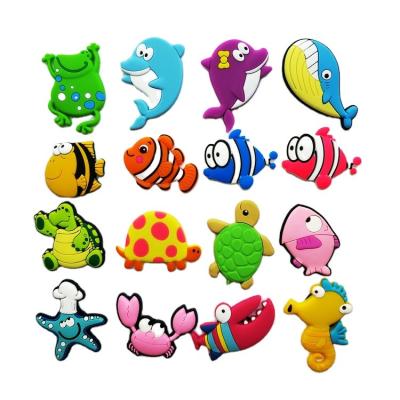 China Wholesale Custom Anime PVC 3D Fridge Magnet Rubber Animal Design Cartoon Custom Fridge Animal for Decorations and Toys for sale