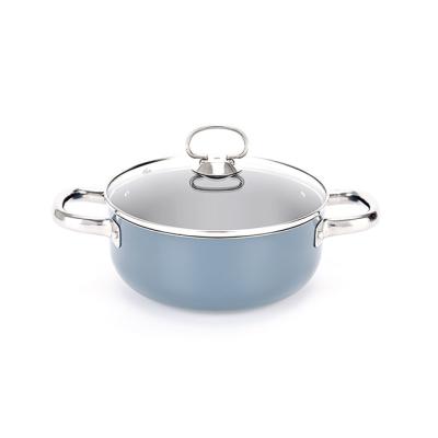 China Non Sustainable Stick Forged Aluminum Pot and Pans Set Cookware Sets Include Pan Casserole Fry Sauce Pan for sale