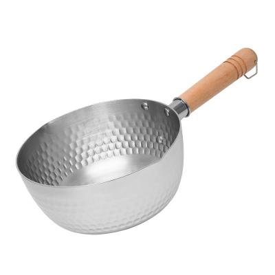 China Sustainable 304 Stainless Steel Pot Durable Kitchen Household Saucepan With Lid for sale