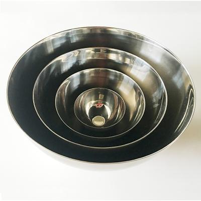 China Viable Top New Design Stainless Steel Mixing Bowls Kitchenware Tools Cookware Serving Set for sale