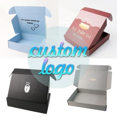 China Custom Materials Logo Folding Recycled Paperboard Boxes Luxurious Printing Recycled Cardboard Packaging Box For Gift for sale