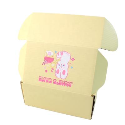 China Recyclable Custom Logo Food Grade Cake Snack Cookie Sandwich Wrapping Paper Pizza Corrugated Box Packaging For Gifts for sale