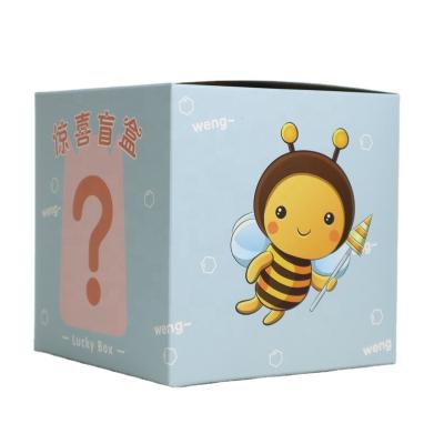 China Recyclable Wholesale Custom Printed Blind Box Cartoon Packaging For Toys for sale