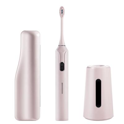 China Cheap Adult Electric Toothbrush Sonic Toothbrush Factory Portable Waterproof Rechargeable T5 Battery Rechargeable for sale