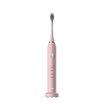 China Rechaegeable Powered Vibration KT5 Automatic Vibration Soft Hair Rechargeable Sonic Electric Toothbrush Cute Kids Baby Kids for sale