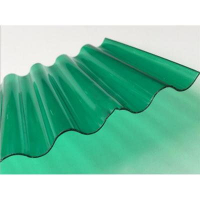 China Contemporary Cheap High Transmittance Polycarbonate Corrugated Clear Transparent Fiber Plastic Fiberglass Roofing Sheets for sale