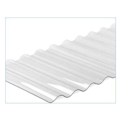 China Contemporary Polycarbonate Corrugated Roof Sheet / Top Quality PC Roofing Sheet for sale