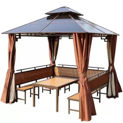 China Contemporary Latest Customized Outdoor Garden Pavilion Can Be Assembled for sale