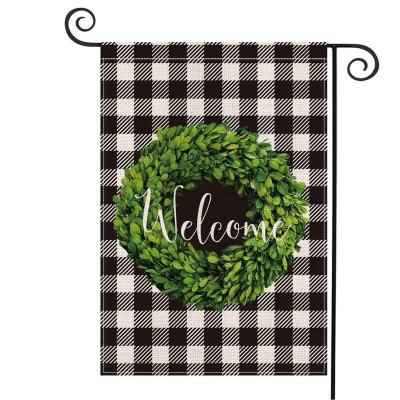 China Health care institutes wholesale custom garden decoration garden flag for sale for sale