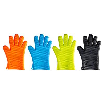 China Professional Silicone Supplier Wholesale Silicon Heat Resistant Gloves For Kitchen for sale