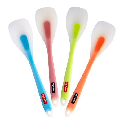 China China Sustainable Supplier Modern Designed Silicone Rice Spoon Scoop for sale