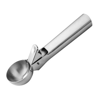 China Easy To Clean Wholesale High Quality Multifunctional Non-stick Stainless Steel Meatball Scoop Ice Cream Scoop Ice Cream Tool for sale