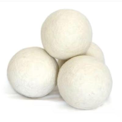 China SANITARY Nepal Made 100% New Zealand Wool Drier Balls - Natural Fabric Softener, Reusable, Reduce Wrinkles for sale