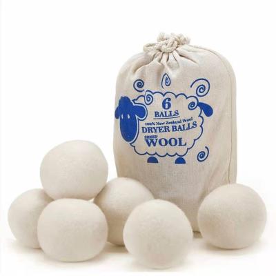 China SANITAIRE Hot Sale Eco - Friendly Organic Wool Felt Drier Balls For Laundry for sale