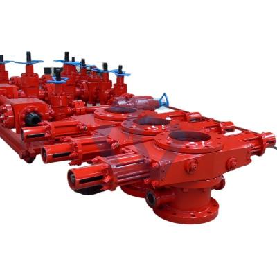 China API 16A Standaardputcontroleapparatuur Blowout Preventer Single Double Ram BOP Te koop