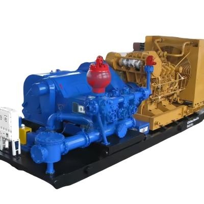 China API 7K Oilfield Drilling Rig Hydraulic Triplex Mud Pump Unit Systems Mud For Oil Water Well for sale