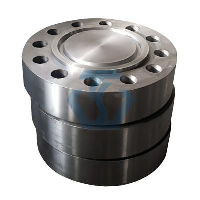 China Wellhead Equipment Oil Gas Casing And Tubing Stainless Steel Alloy Steel Blind Flange for sale