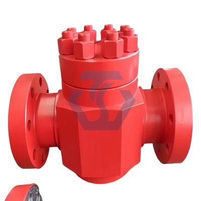 China API 6A Olieveld Wellhead Control Hoogdruk Casing And Tubing Head Verstelbare Check Valve Te koop