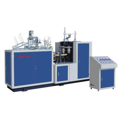 China 140-450 g/m2 one side PE(Polyethylene) film coated/laminated reasonable price super automatic pe coated paper sep cup making machine for sale