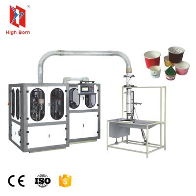 China 200-350 g/kg (single and double PE film) China manufacturer 70-85 pcs/minimum disposable paper noodle soup bowl making machines for sale