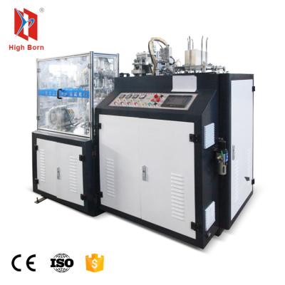 China High Speed ​​Sleeving Food Wallpaper Double Cup Wrapping Forming Machine for sale