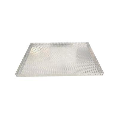 China Corrosion Resistance Stainless Steel Perforated Metal Mesh Trays For Drying , Baking for sale