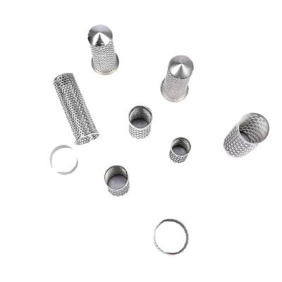 China Corrosion Resistance Filter Steel Perforated Metal Mesh Stainless Filter Tube Stainless Steel Exhaust Perforated Tube for sale