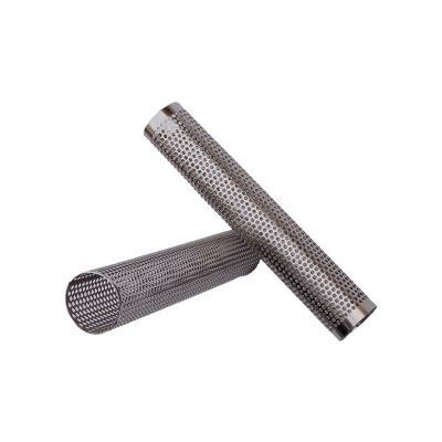 China Wholesale Perforated Wire Mesh Cylinder Filter Corrosion Resistance Metal Stainless Steel Tube for sale