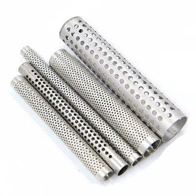 China Corrosion Resistance Perforated Stainless Steel Tube For Filter for sale