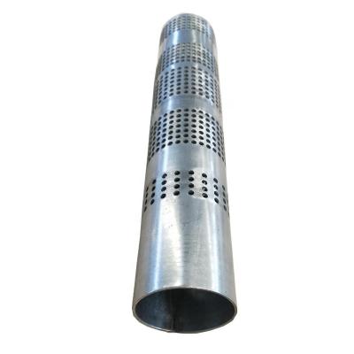 China Manufacturer Supply Corrosion Resistance Perforated Iron Pipes Perforated Metal Tube 409 2205 316L 304 201 for sale