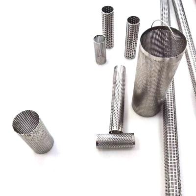 China Mesh Corrosion Resistance Stainless Steel Cylinder Filter Tube, Single or Multi-Layer Good Quality Perforated Metal Plate for sale