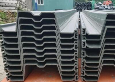 China Extrusion Sheet Pile Pvc Upvc Material U Section U Shape for sale