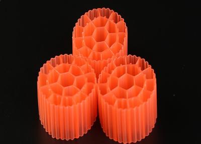 China 35*18mm Jungfrau HDPE materielle MBBR Biobälle für Biomedien PE07 Aquariu MBBR populär zu verkaufen