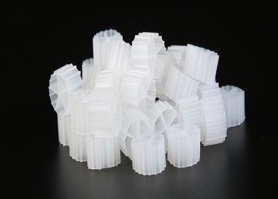 China Cualquier película colorida de los medios de filtro de Kaldnes K1 del HDPE bio ayuna 10m m x 7m m en venta