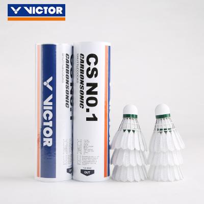 China VICTOR Carbonsonic Shuttlecocks CS No. 1 (Carbon fibre feather) bulk price free shipping for sale