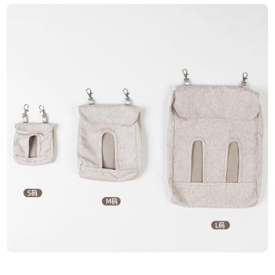 China Small Grass Hay Bags Slow Feeding Hanging Hay Pouch Holder Storage Bag Rabbit Factory Pet Viable Wholesale Price for sale