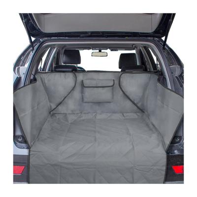 China Wholesale Good Quality Waterproof Boot Cover Cushioned Pet Carriers Dog Car Back Seat Cover Trunk Mat Protector Carrying For Cats Dogs for sale