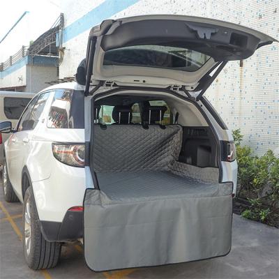 China 204cm Pet Car Travel Seat Cover Trunk Protector Mattress Hammock Waterproof Dog Carrier Auto Back Cover for sale