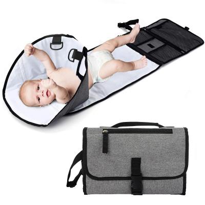 China Custom Logo Infant Baby Change Furniture Water Resistant Waterproof Baby Diaper Pad Changing Mattress Bebe Changing Mat Padded Bags for sale