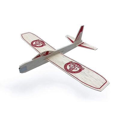 China Balsa Wood 100% Handmade Flat Balsa Wood Gliders Thruster Toys Thruster Toy Sets for sale