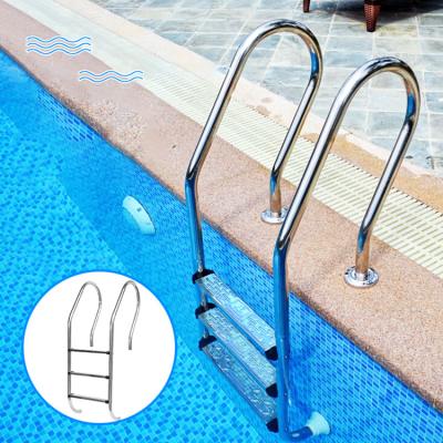 China China Factory SF Series Anti-Slip Swimming Pool Ladder and Stainless Steel Swimming Pool Ladders 2/3/4/5 Steps for sale